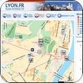 Le plan interactif de Lyon