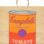 Campbell’ Soup Can, sac de courses, 1966. Collection : Paul Maréchal ; Photographie : Roch Nadeau ; © The Andy Warhol Foundation for the Visual Arts, Inc.