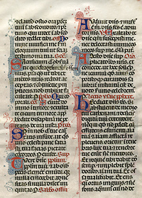 Velin manuscrit - collections MICG