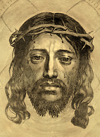 La Sainte Face / Claude Mellan, 1642
