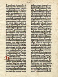 Recto de la bible  42 lignes