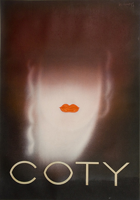 Affiche Coty par Loupot