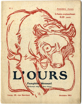 Page du journal l'Ours