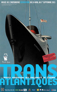 Affiche transatlantique