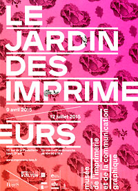 Jardin des imprimeurs - affiche